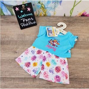 NEW Build A Bear RARE Paw Patrol Pjs Nickelodeon Sleeper Clothes for 15"+ Plush